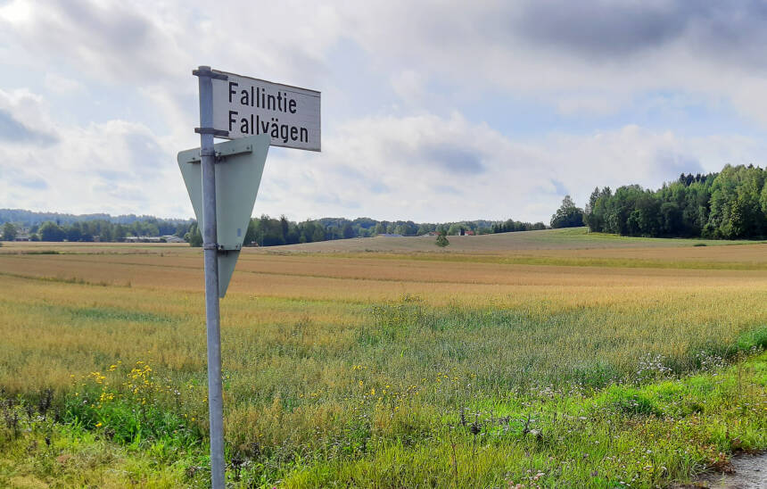 Sjundeåvägens och Fallsvägens korsning